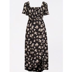 Maurices floral wrap midi dress Brand new with tags